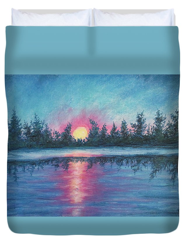 Dreaming in Aqua ~ Duvet Cover