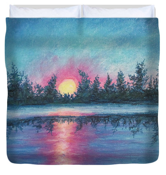 Dreaming in Aqua ~ Duvet Cover