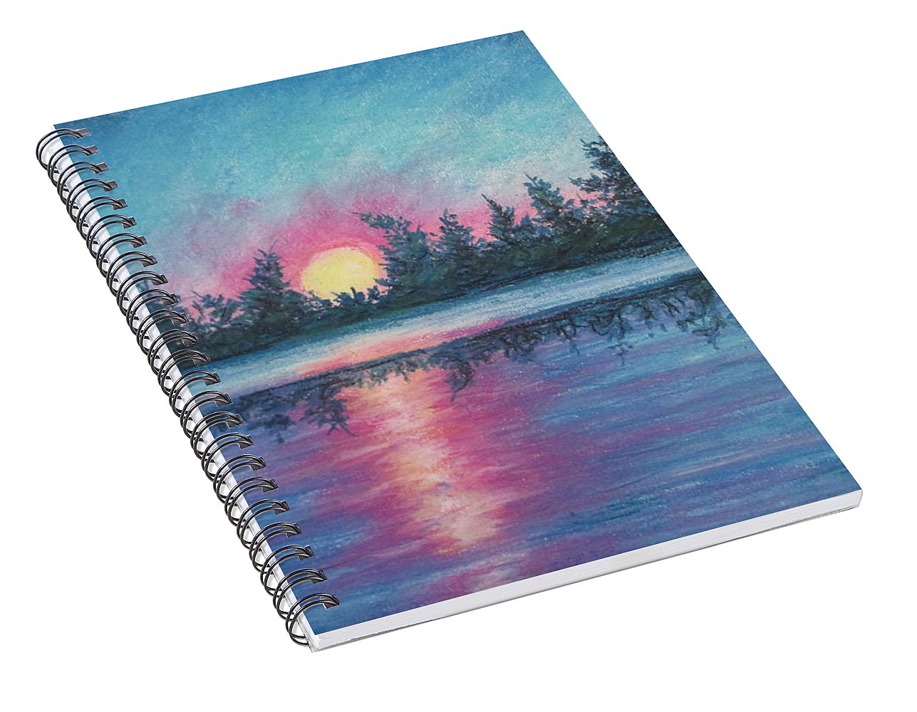 Dreaming in Aqua ~ Spiral Notebook