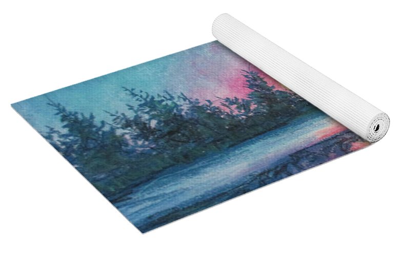 Dreaming in Aqua ~ Yoga Mat