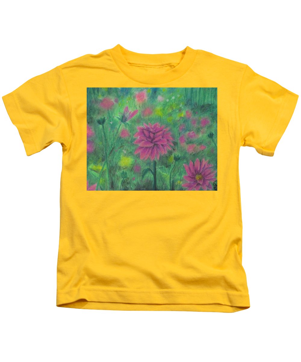 Dreaming of Dahlias ~ Kids T-Shirt