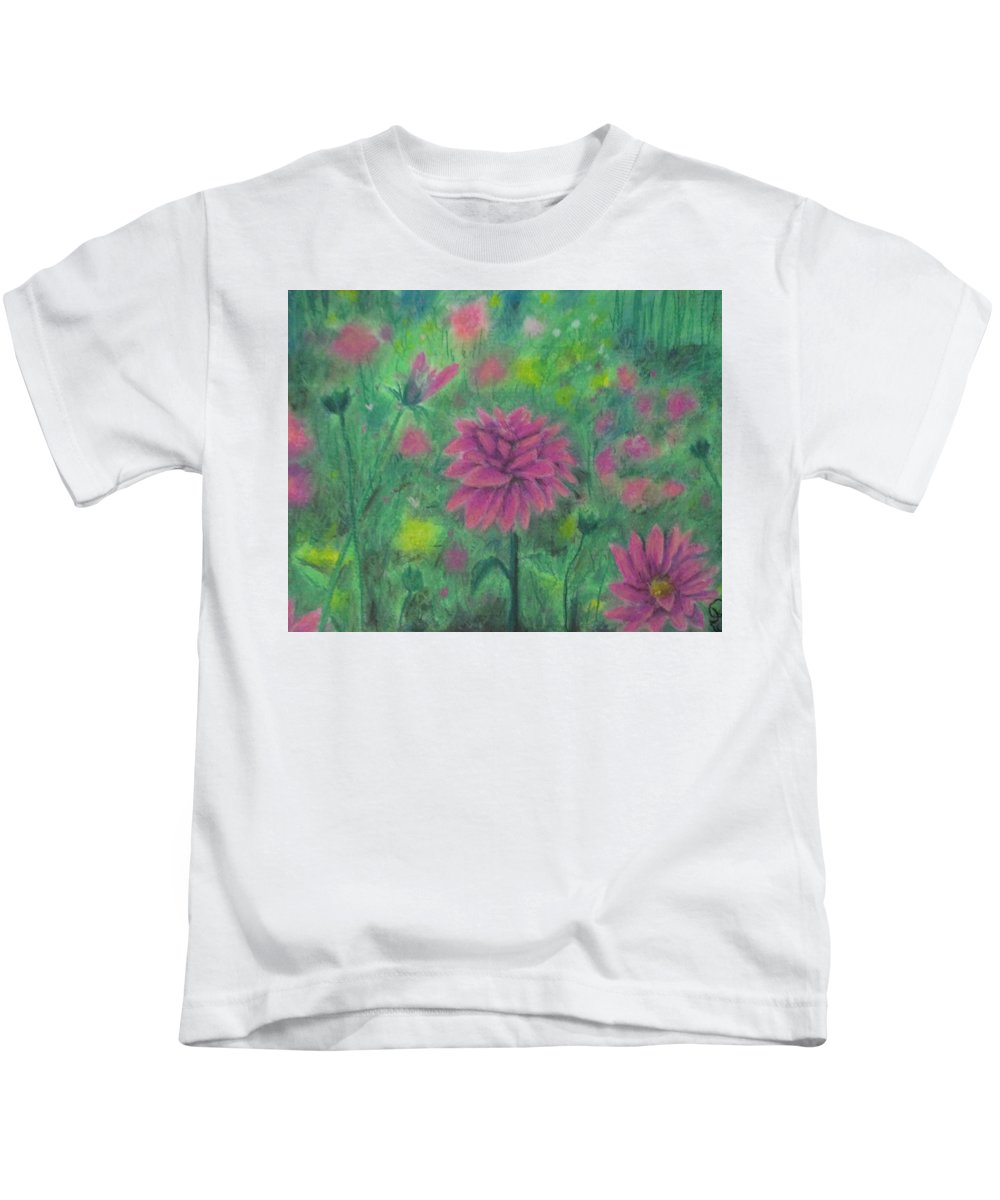 Dreaming of Dahlias ~ Kids T-Shirt