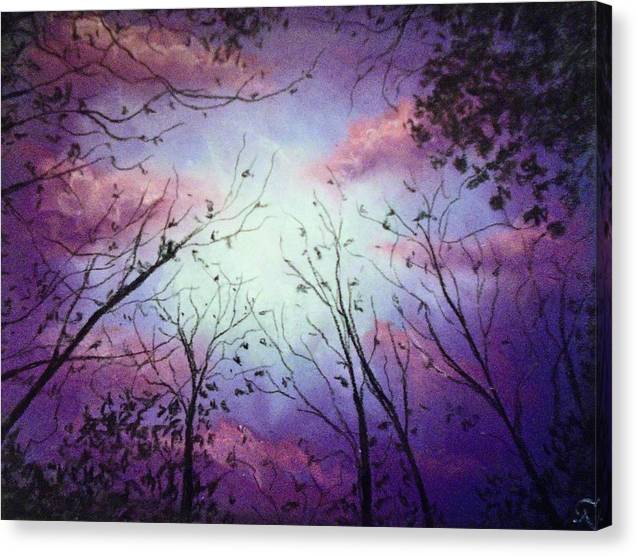 Poet and her Soul Speaking Paintings ~ prints, originals and more  A Dreamy Walk With tree talk Swaying in the breeze Begging the wind please While falling to their knees  Original Artwork and Poetry of Artist Jen Shearer  This is a original painting printed on merchandise.