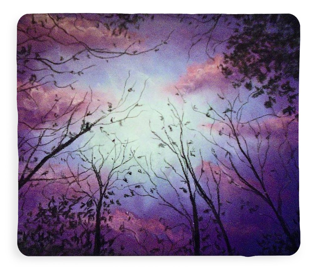 Poet and her Soul Speaking Paintings ~ prints, originals and more  A Dreamy Walk With tree talk Swaying in the breeze Begging the wind please While falling to their knees  Original Artwork and Poetry of Artist Jen Shearer  This is a original painting printed on merchandise.