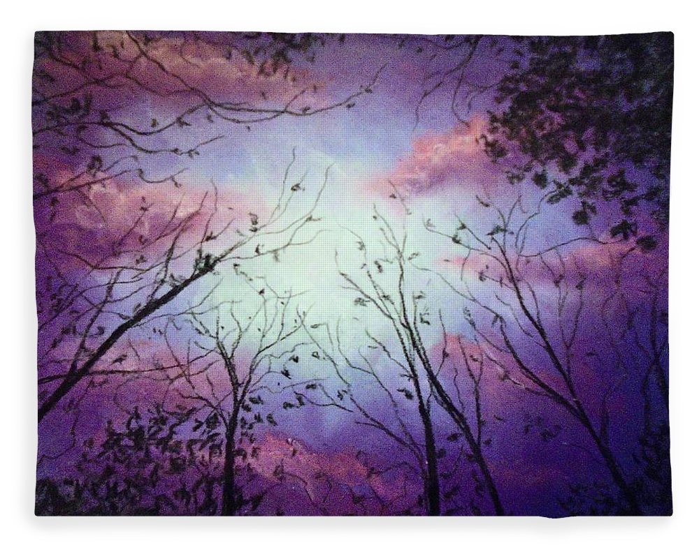 Poet and her Soul Speaking Paintings ~ prints, originals and more  A Dreamy Walk With tree talk Swaying in the breeze Begging the wind please While falling to their knees  Original Artwork and Poetry of Artist Jen Shearer  This is a original painting printed on merchandise.