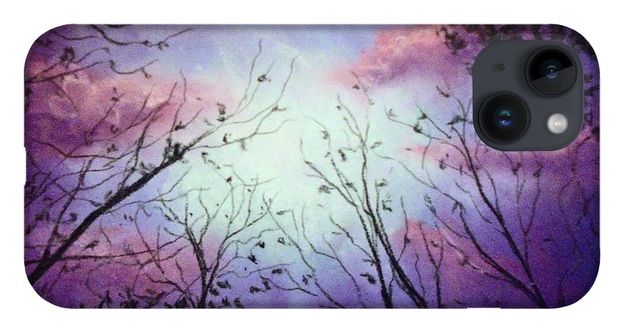 Poet and her Soul Speaking Paintings ~ prints, originals and more  A Dreamy Walk With tree talk Swaying in the breeze Begging the wind please While falling to their knees  Original Artwork and Poetry of Artist Jen Shearer  This is a original painting printed on merchandise.