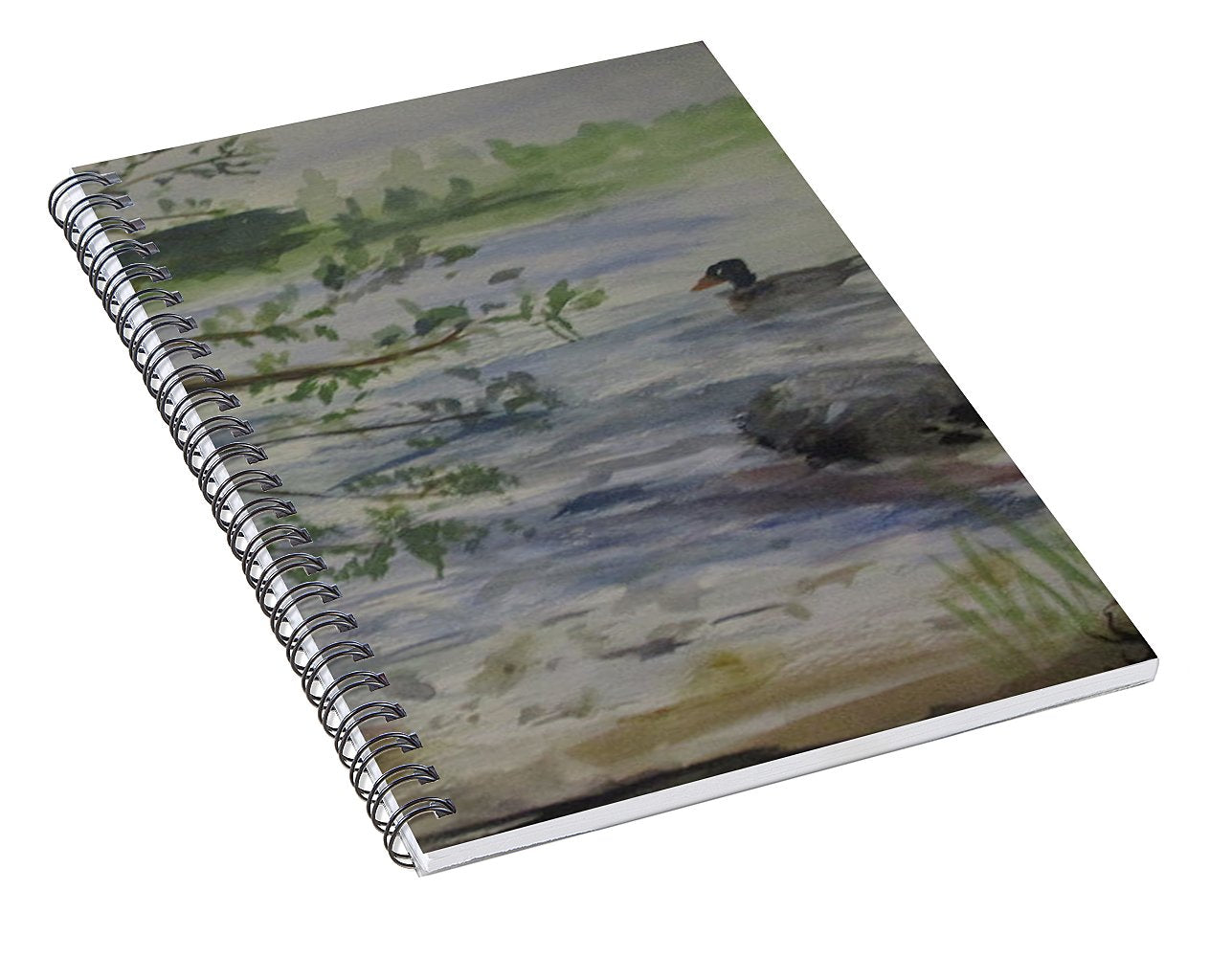 Duckie Duck Duck - Spiral Notebook