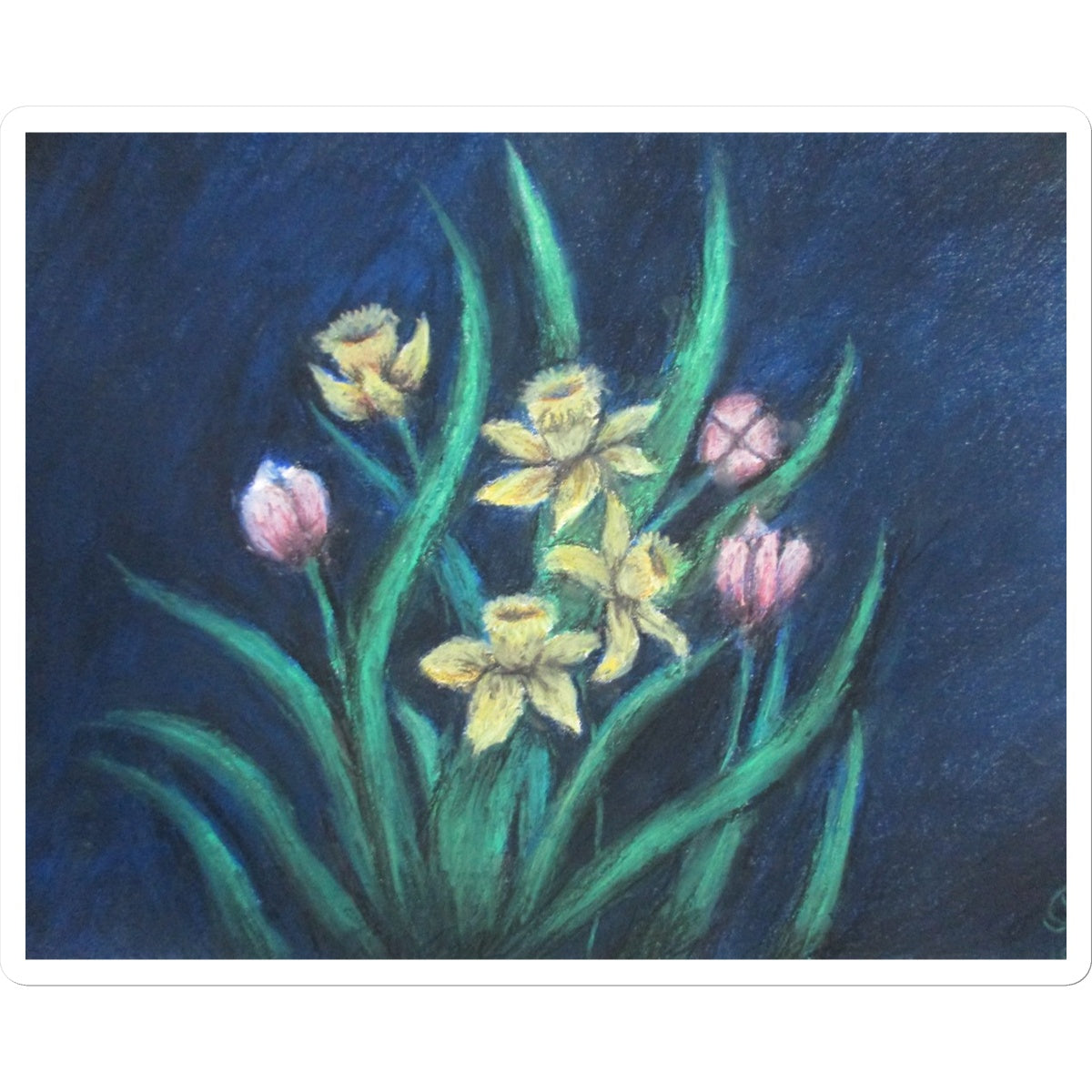 Poet and her Soul Speaking Paintings ~ prints, originals and more  Since creation is love To create is love So create to be above And then you will feel inlove  Original Artwork and Poetry of Artist Jen Shearer  This is a original soft pastel painting printed on product.