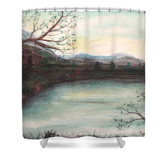 Eco Night - Shower Curtain