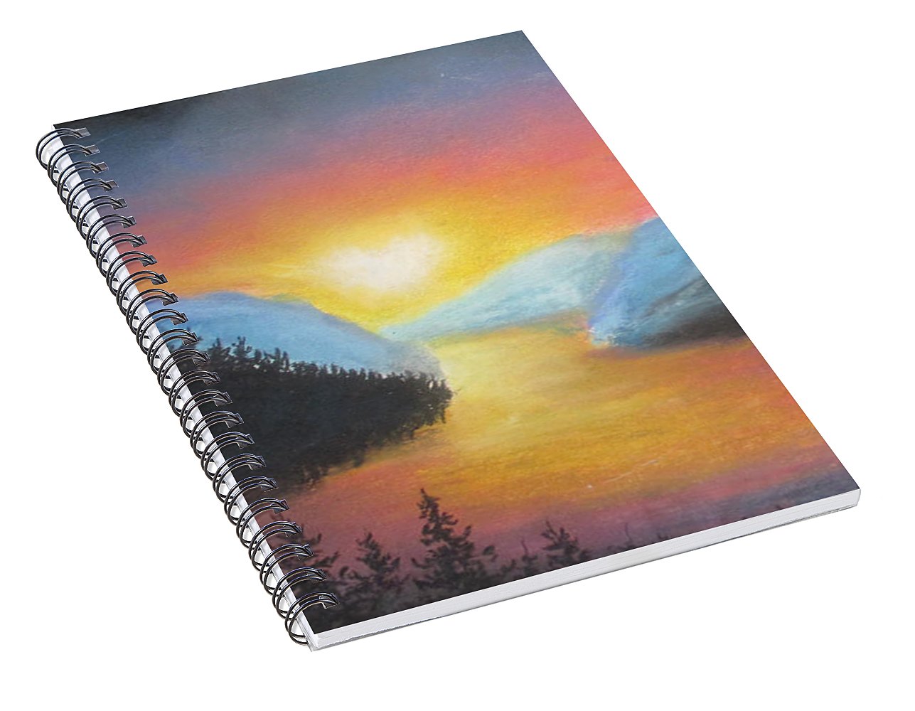 Enchanted Sky - Spiral Notebook