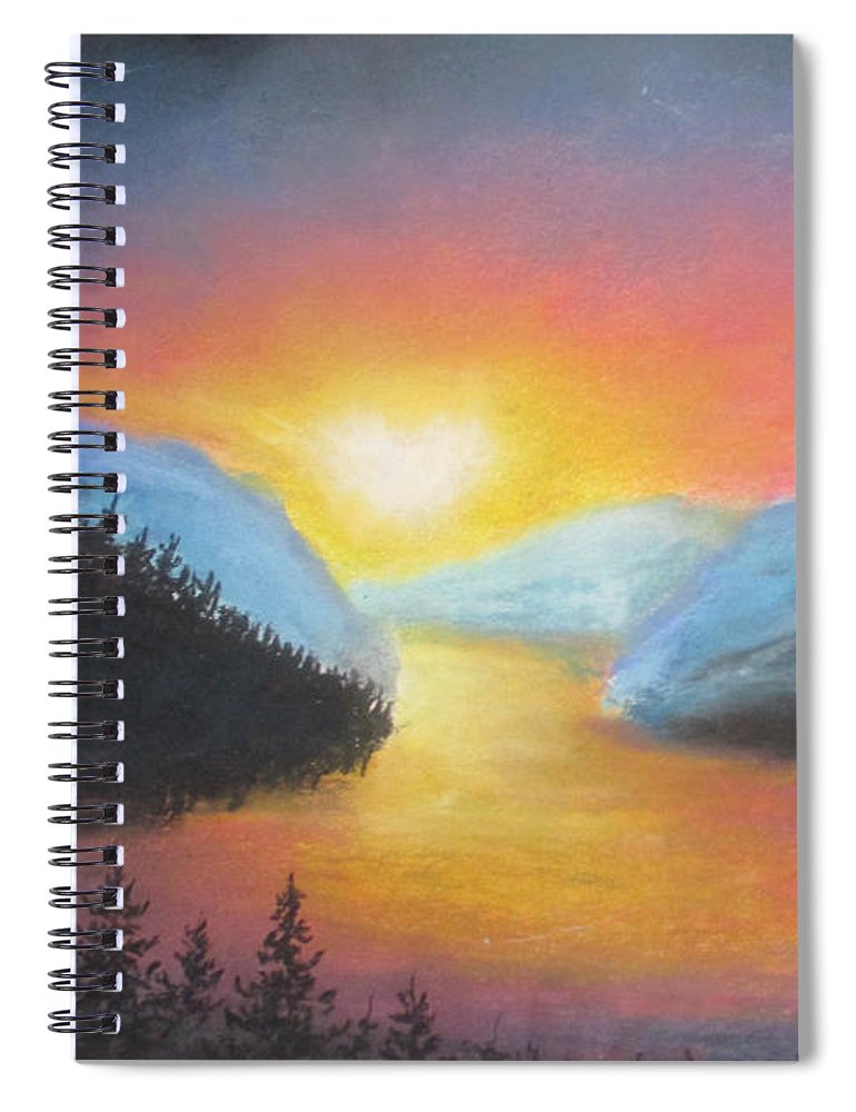 Enchanted Sky - Spiral Notebook