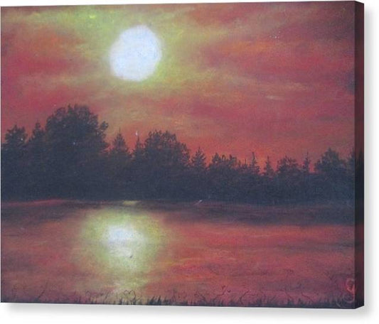 Ever Setting Sun - Canvas Print