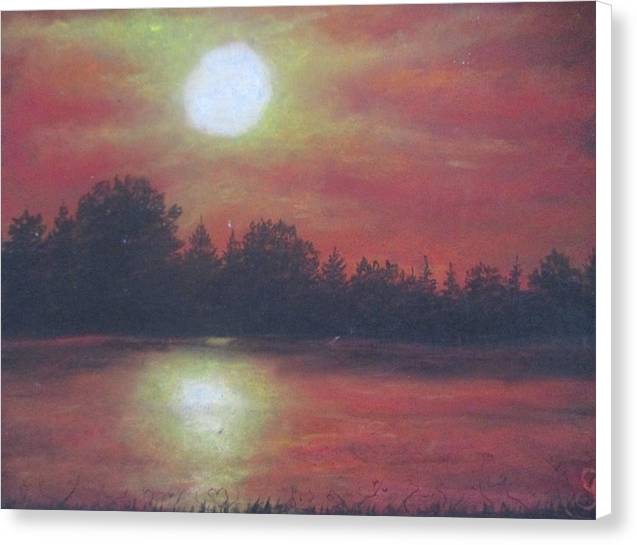 Ever Setting Sun - Canvas Print