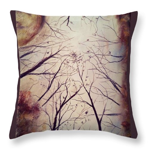 Falling Above - Throw Pillow