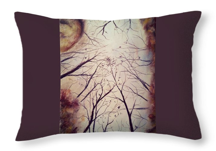 Falling Above - Throw Pillow