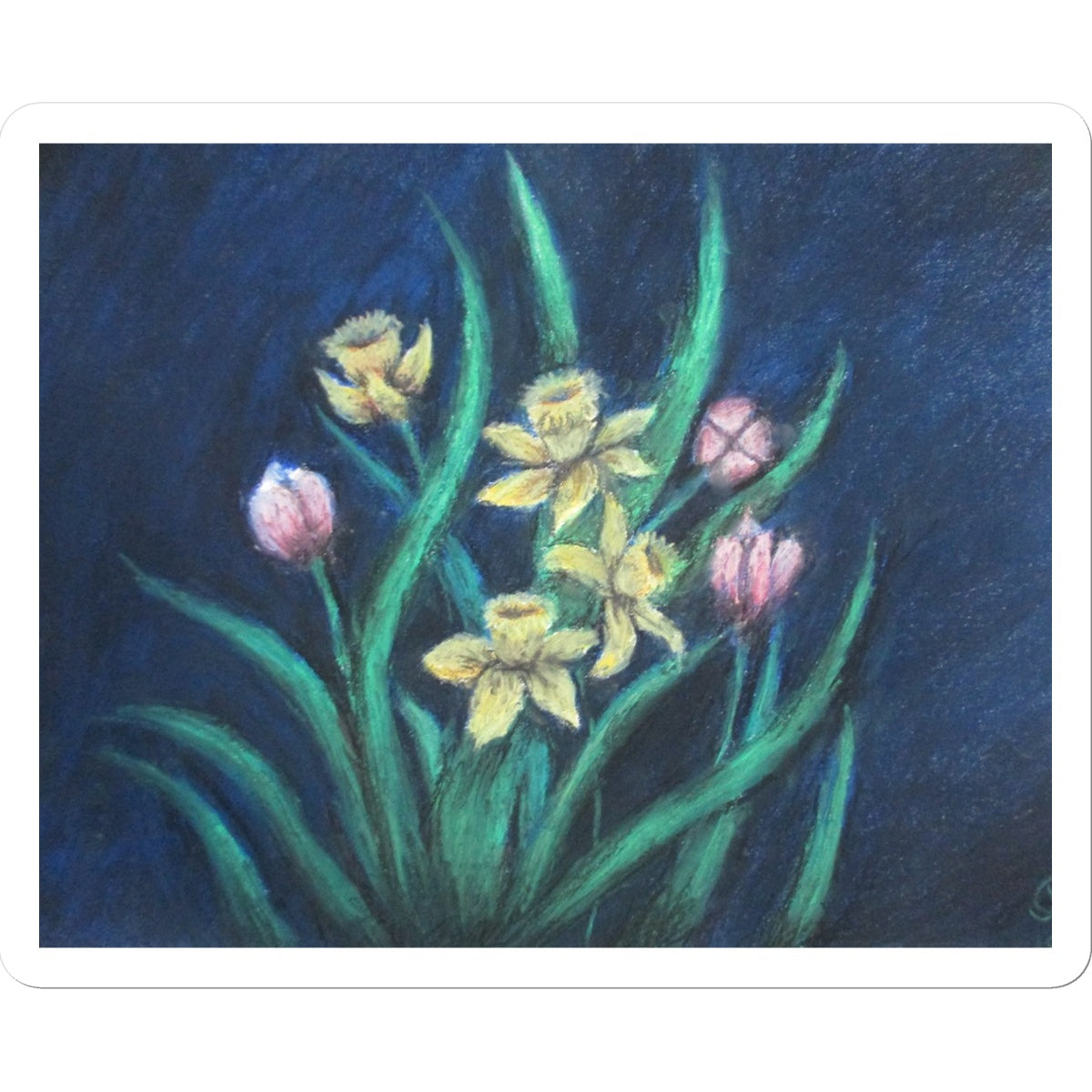 Poet and her Soul Speaking Paintings ~ prints, originals and more  Since creation is love To create is love So create to be above And then you will feel inlove  Original Artwork and Poetry of Artist Jen Shearer  This is a original soft pastel painting printed on product.