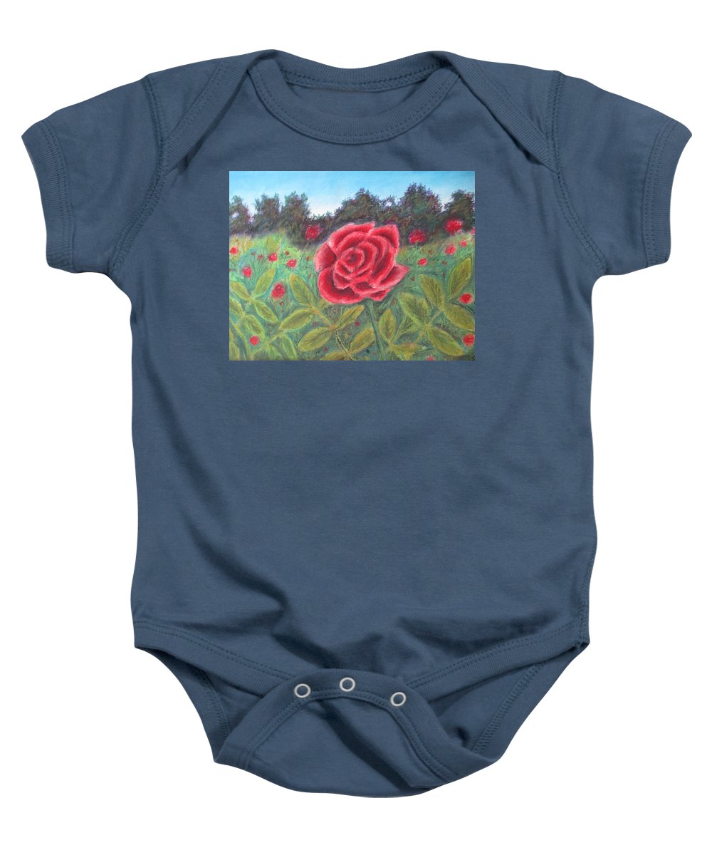 Field of Roses - Baby Onesie