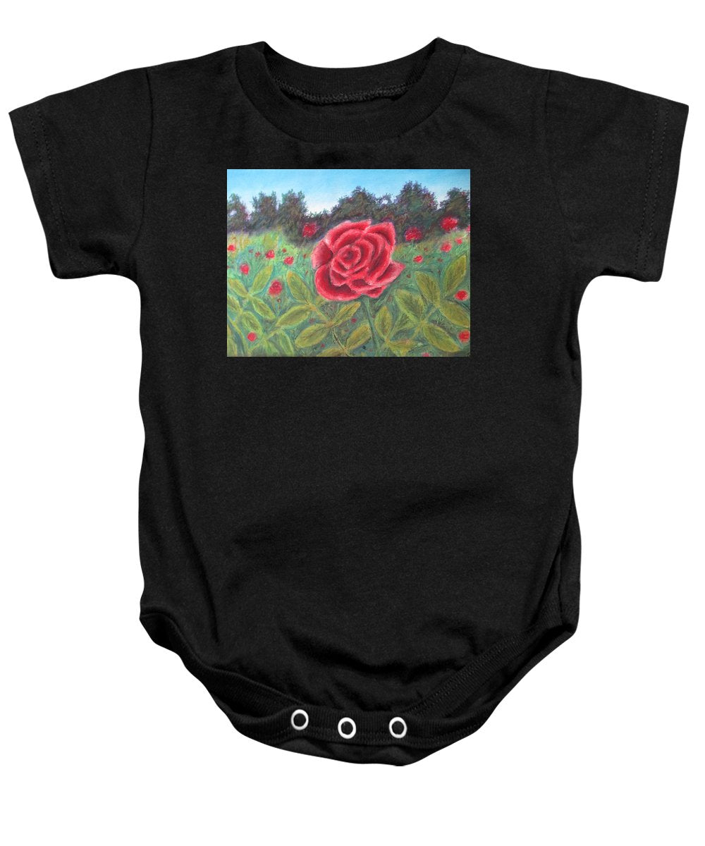 Field of Roses - Baby Onesie