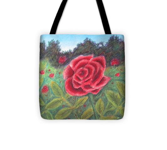 Field of Roses - Tote Bag