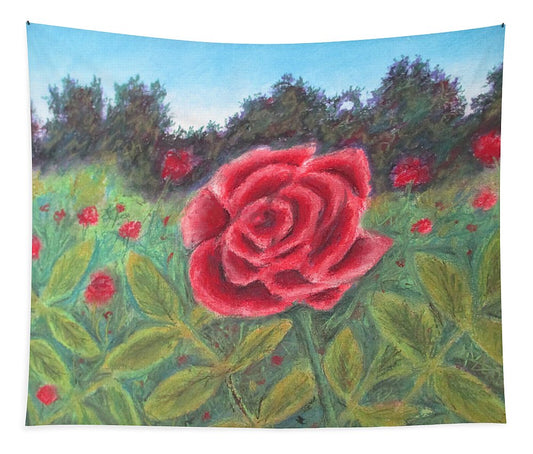 Field of Roses - Tapestry