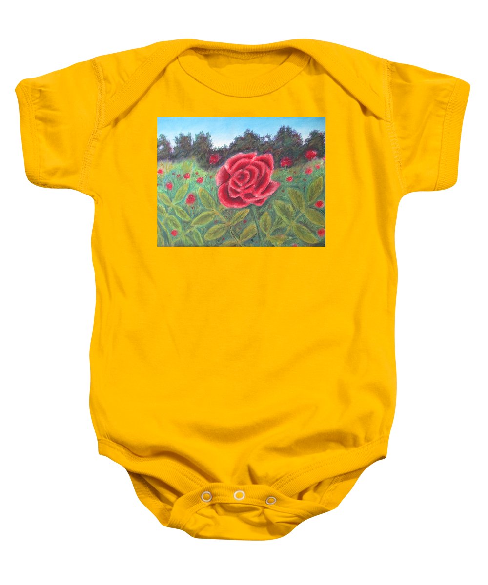 Field of Roses - Baby Onesie