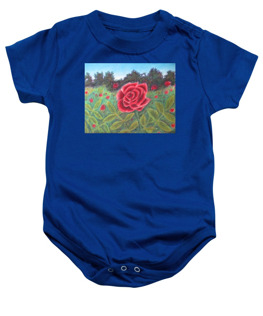 Field of Roses - Baby Onesie