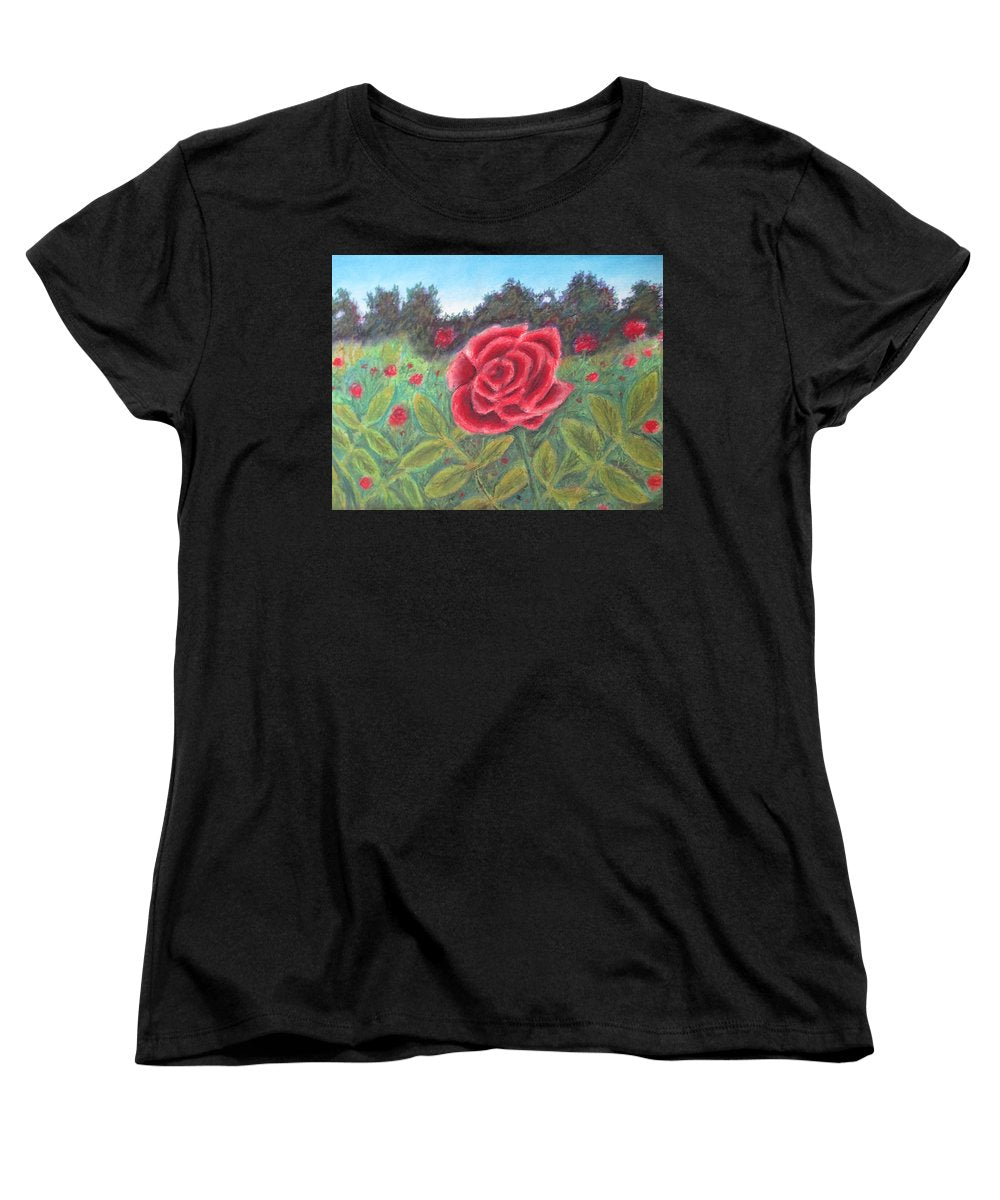 Field of Roses - Women's T-Shirt (Standard Fit)