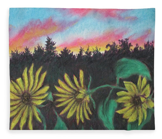 Flower Color Hour - Blanket