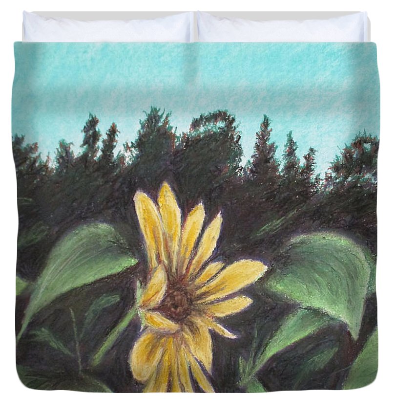 Flower Hour - Duvet Cover