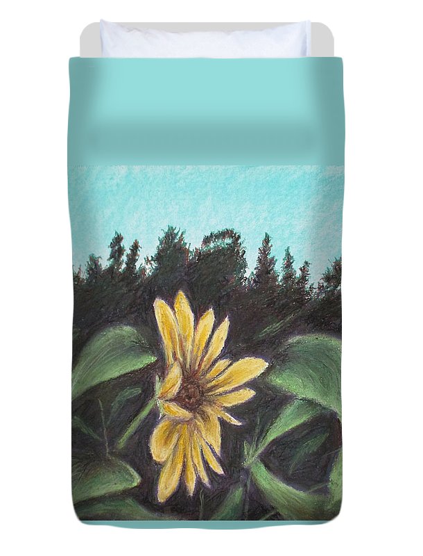 Flower Hour - Duvet Cover