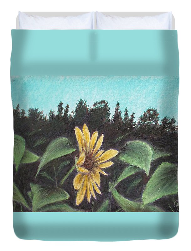 Flower Hour - Duvet Cover