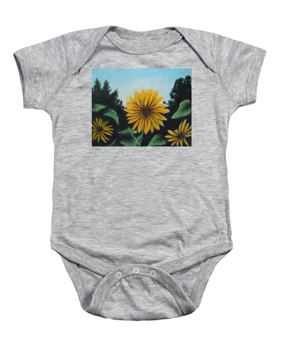 Flower of Sun - Baby Onesie