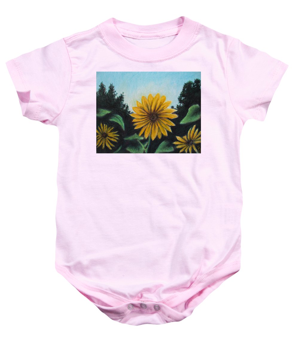 Flower of Sun - Baby Onesie