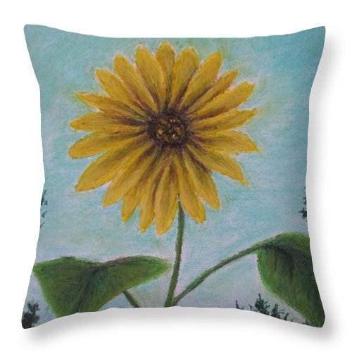 Flower of Yellow - Throw Pillow