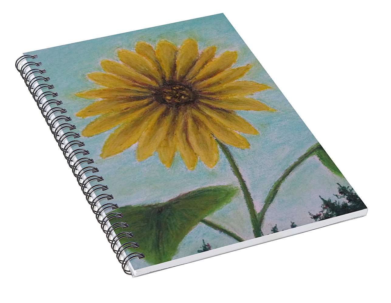 Flower of Yellow - Spiral Notebook