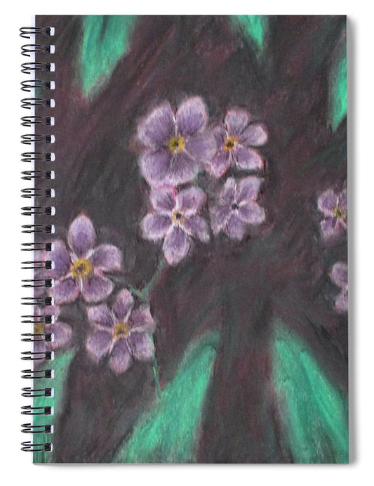 Forget Me Not - Spiral Notebook