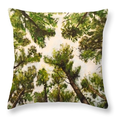 Free Falling - Throw Pillow