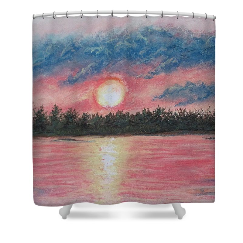 Glowing Fun ~ Shower Curtain