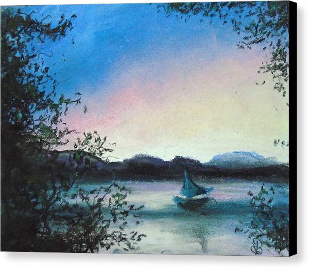 Happy Boat - Canvas Print