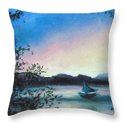 Happy Boat - Throw Pillow