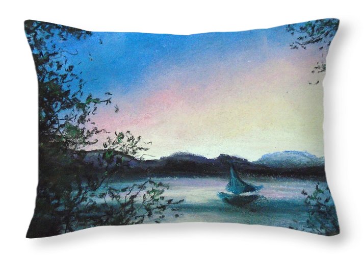 Happy Boat - Throw Pillow