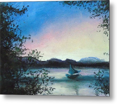 Happy Boat - Metal Print