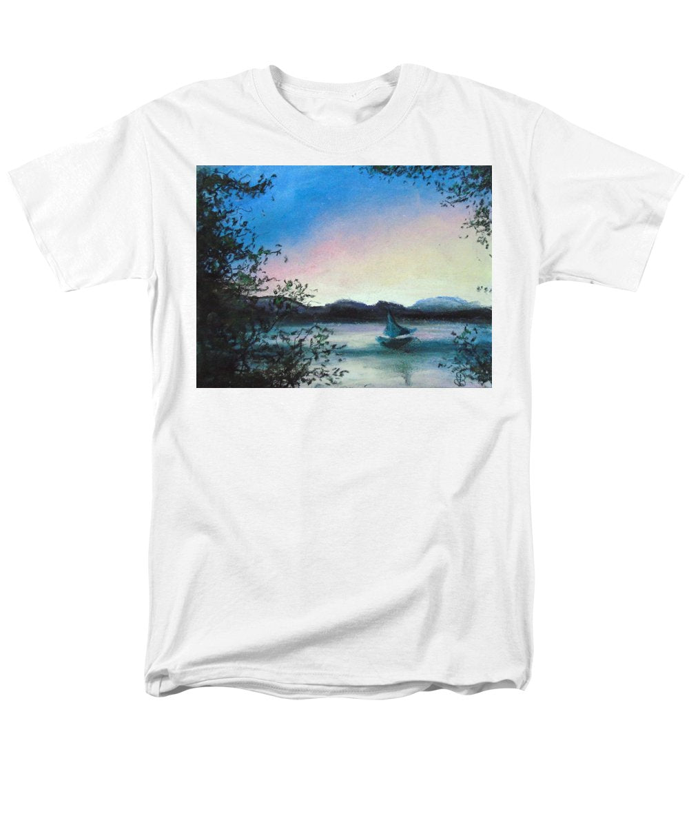 Happy Boat - Men's T-Shirt  (Regular Fit)