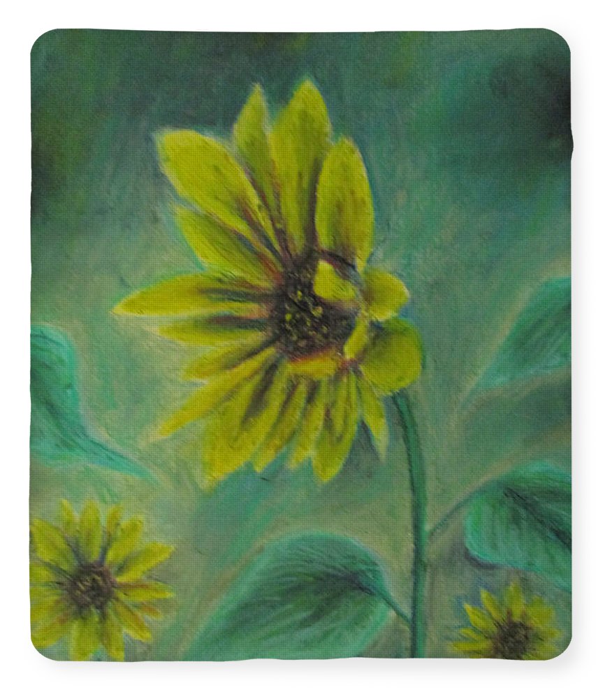 Hazing Sunflowers - Blanket