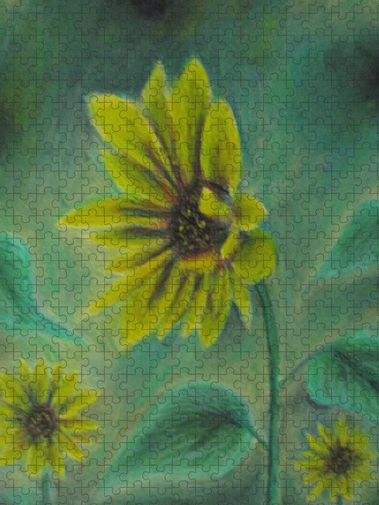 Hazing Sunflowers - Puzzle