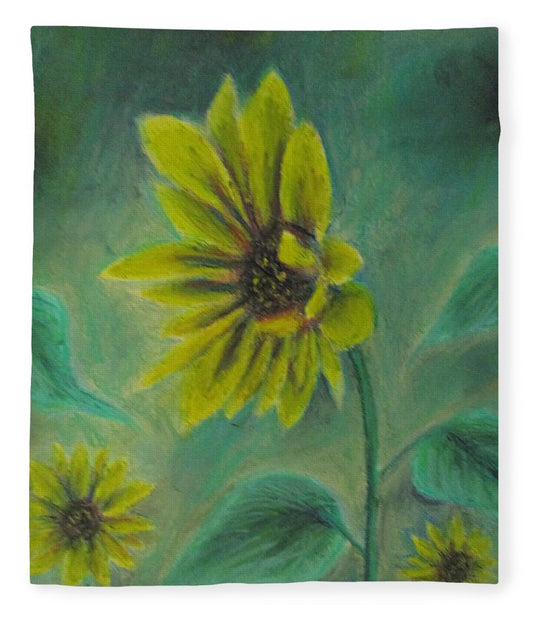 Hazing Sunflowers - Blanket