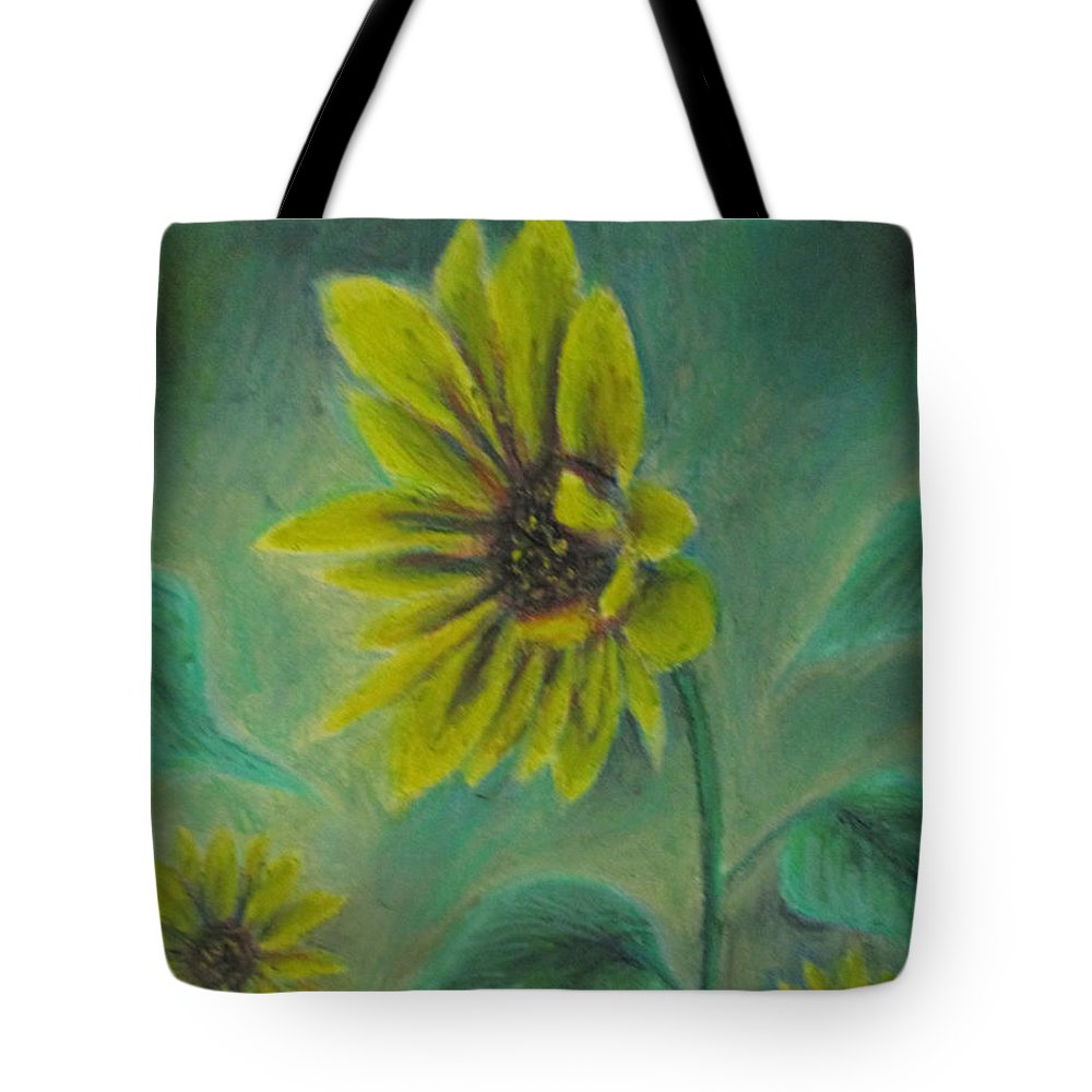 Hazing Sunflowers - Tote Bag