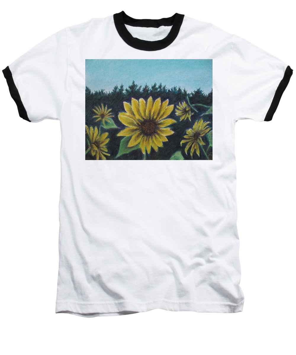 Hours of Flowers - Baseball T-Shirt