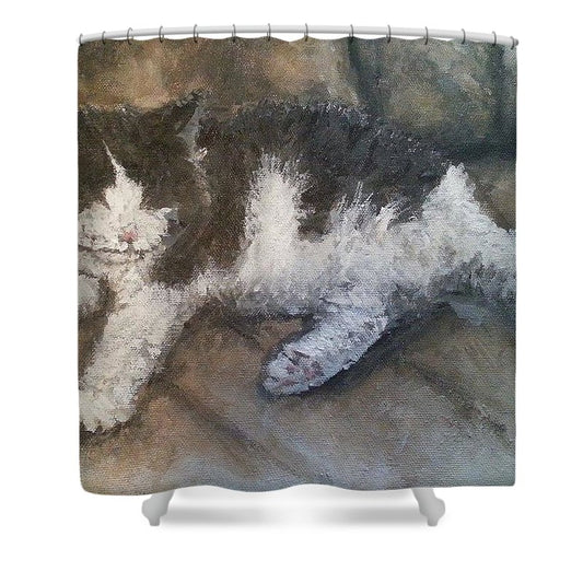 Kitty Kat - Shower Curtain