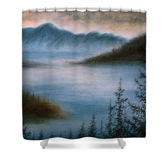 Land of Blues - Shower Curtain
